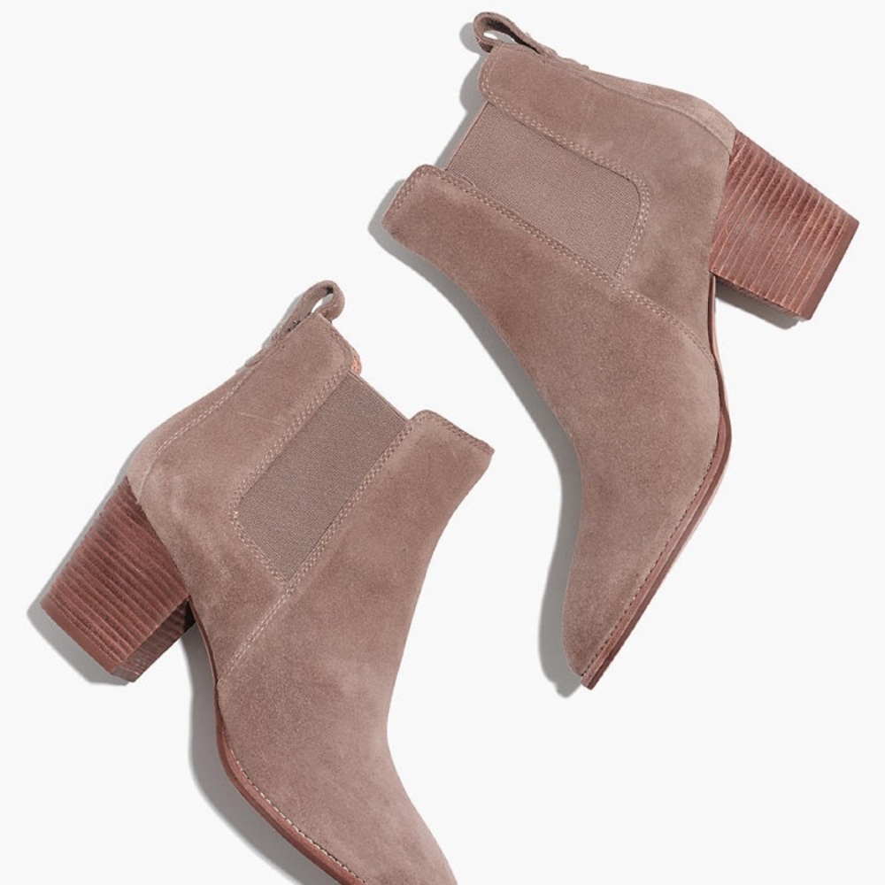 Madewell Regan Boot in Wet Pebble